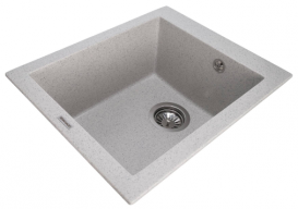 Мойка для кухни Granado Cadiz прямоугольная 41х50 см наногранит gris 2308