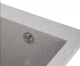 Мойка для кухни Granado Cadiz прямоугольная 41х50 см наногранит gris 2308