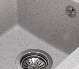 Мойка для кухни Granado Cadiz прямоугольная 41х50 см наногранит gris 2308