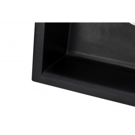 Мийка для кухні Granado Cordoba врізна 78х50 см нанограніт black shine 1201