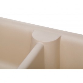 Мийка для кухні Granado Cordoba врізна 78х50 см нанограніт ivory 1204