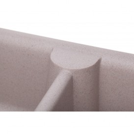 Мийка для кухні Granado Cordoba врізна 78х50 см нанограніт terra 1203