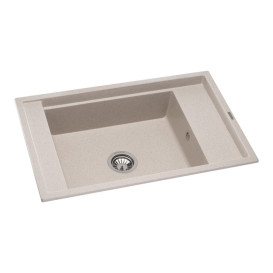 Мийка для кухні Granado Estella 78х50 см нанограніт gris 3308