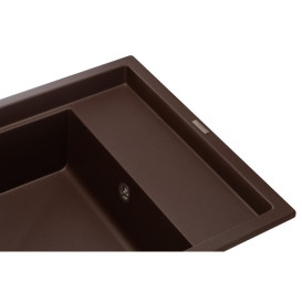 Мийка для кухні Granado Estella 78х50 см нано граніт marron 3306