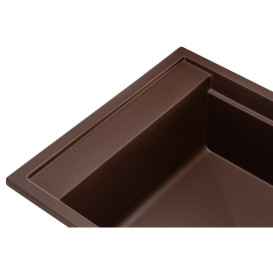 Мийка для кухні Granado Estella 78х50 см нано граніт marron 3306