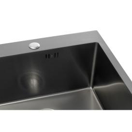 Мийка для кухні Granado Galera 49,8х49,8 см нержавіюча сталь S201 black honeycomb GS02201BH