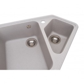 Мийка для кухні Granado Ibiza врізна 97,9х50 см нанограніт gris 1808