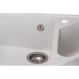 Мойка для кухни Granado Ibiza врезная 97,9х50 см наногранит white 1805