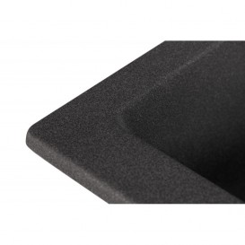 Мойка для кухни Granado Leon врезная 76,5х49 см наногранит grafito 1009