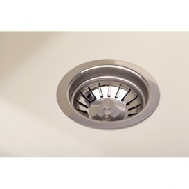 Мойка для кухни Granado Leon врезная 76,5х49 см наногранит ivory 1004