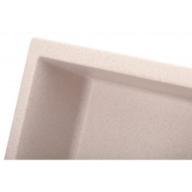 Мойка для кухни Granado Leon врезная 76,5х49 см наногранит terra 1003