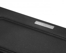 Мийка для кухні Granado Lerida 56х51 см нанограніт black shine 0401