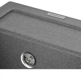 Мийка для кухні Granado Lerida 56х51 см нанограніт grafito 0409