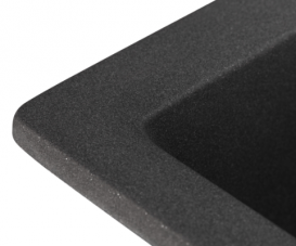 Мийка для кухні Granado Lerida 56х51 см нанограніт grafito 0409