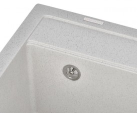 Мийка для кухні Granado Lerida 56х51 см нанограніт gris 0408