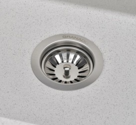 Мийка для кухні Granado Lerida 56х51 см нанограніт gris 0408
