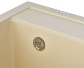 Мийка для кухні Granado Lerida 56х51 см нанограніт ivory 0404