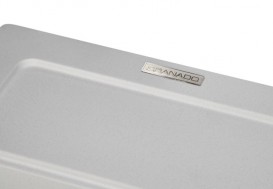 Мойка для кухни Granado Lerida 56х51 см наногранит white 0405
