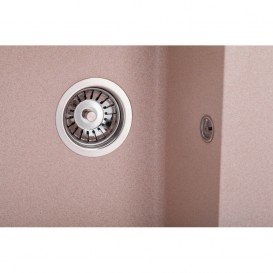 Мийка для кухні Granado Linares врізна 67,5х49,5 см нанограніт avena 0802