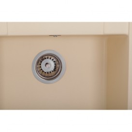 Мийка для кухні Granado Linares врізна 67,5х49,5 см нанограніт ivory 0804