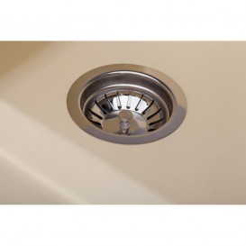 Мийка для кухні Granado Linares врізна 67,5х49,5 см нанограніт ivory 0804