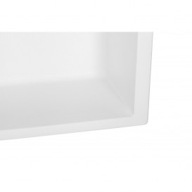 Мойка для кухни Granado Linares врезная 67,5х49,5 см наногранит white 0805