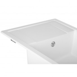 Мойка для кухни Granado Linares врезная 67,5х49,5 см наногранит white 0805