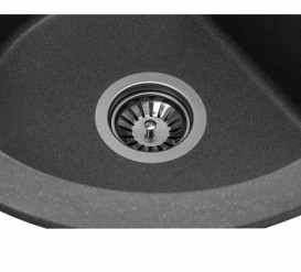 Мойка для кухни Granado Lugo 48х49,5 см наногранит графит 2809