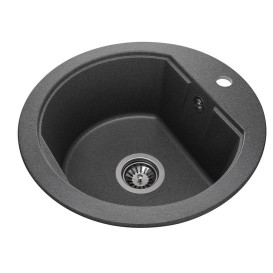 Мойка для кухни Granado Lugo 48х49,5 см наногранит графит 2809