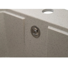 Мойка для кухни Granado Lugo 48х49,5 см наногранит gris 2808