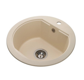 Мийка для кухні Granado Lugo 48х49, 5 см нанограніт ivory 2804