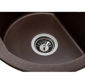 Мийка для кухні Granado Lugo 48х49,5 см нанограніт marron 2806