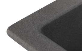 Мийка для кухні Granado Madrid врізна 58х50 см нанограніт grafito 1609