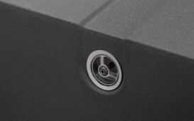 Мийка для кухні Granado Madrid врізна 58х50 см нанограніт grafito 1609