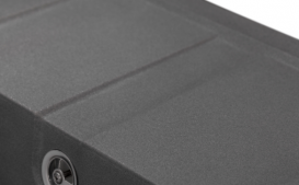 Мийка для кухні Granado Madrid врізна 58х50 см нанограніт grafito 1609