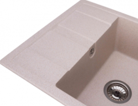 Мойка для кухни Granado Madrid врезная 58х50 см наногранит terra 1603