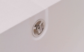 Мойка для кухни Granado Madrid врезная 58х50 см наногранит white 1605