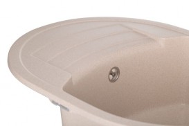 Мийка для кухні Granado Malaga врізна 61х46,5 см нанограніт avena 0202