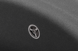 Мийка для кухні Granado Malaga врізна 61х46,5 см нанограніт grafito 0209