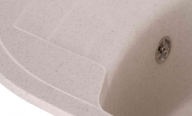 Мойка для кухни Granado Malaga врезная 61х46,5 см наногранит gris 0208