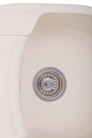 Мойка для кухни Granado Malaga врезная 61х46,5 см наногранит ivory 0204