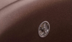 Мойка для кухни Granado Malaga врезная 61х46,5 см наногранит marron 0206