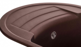 Мойка для кухни Granado Malaga врезная 61х46,5 см наногранит marron 0206