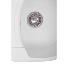 Мийка для кухні Granado Malaga врізна 61х46,5 см нанограніт white 0205