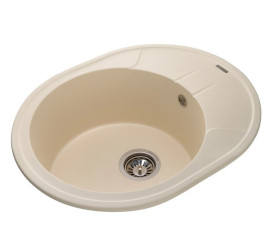 Мийка для кухні Granado Marbella 60,6х49,5 см нанограніт ivory 2904