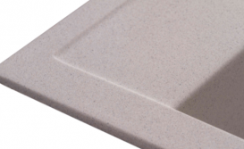Мийка для кухні Granado Merida 49,6х48 см нанограніт gris 0308