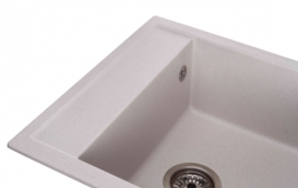 Мийка для кухні Granado Merida 49,6х48 см нанограніт gris 0308