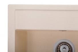 Мойка для кухни Granado Merida 49,6х48 см наногранит ivory 0304