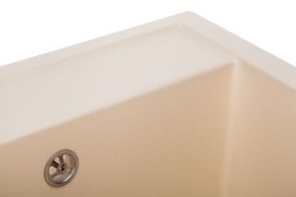Мойка для кухни Granado Merida 49,6х48 см наногранит ivory 0304