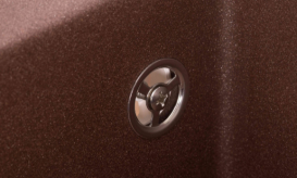 Мойка для кухни Granado Merida 49,6х48 см наногранит marron 0306